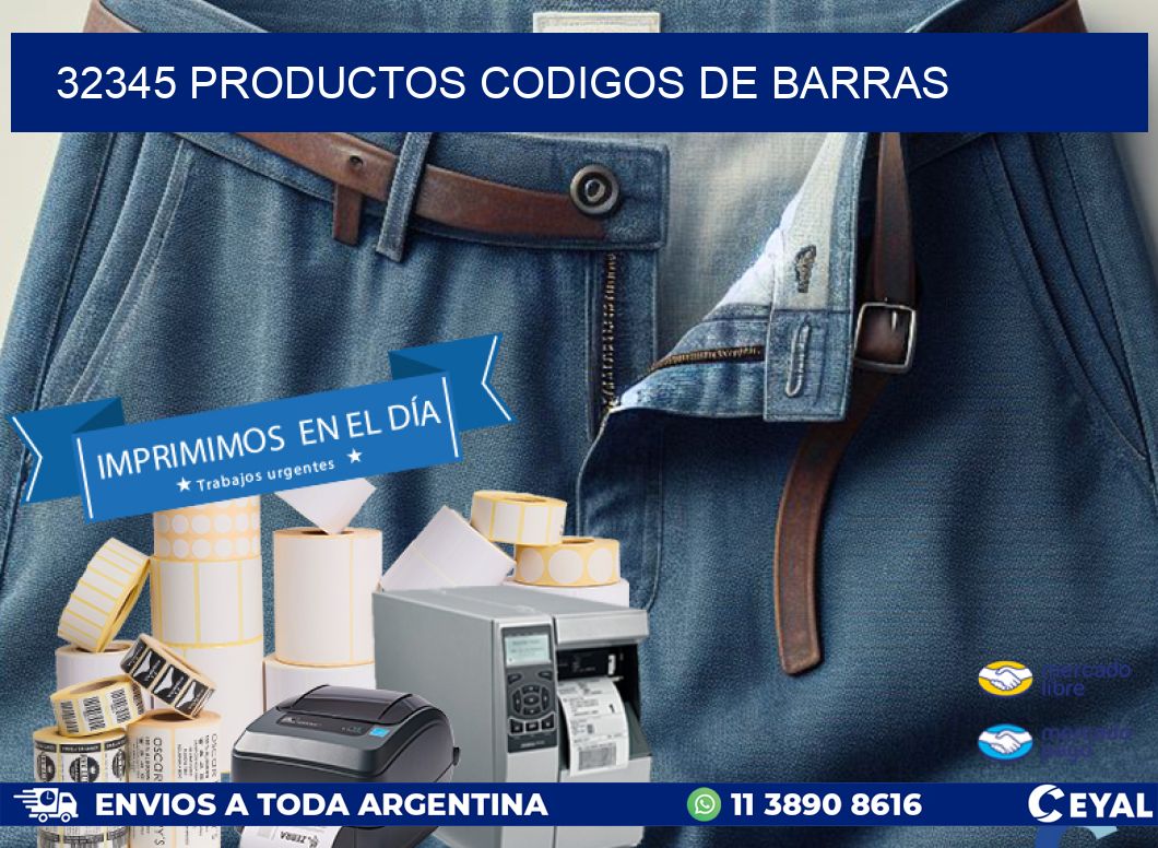 32345 productos codigos de barras