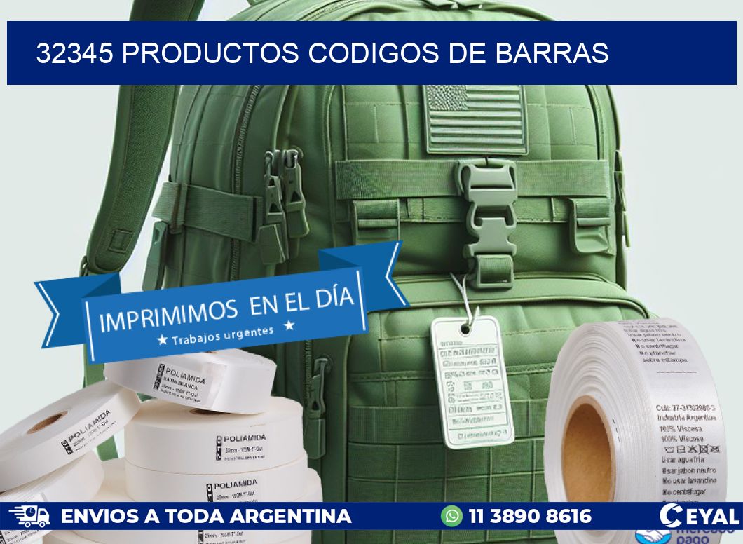 32345 productos codigos de barras