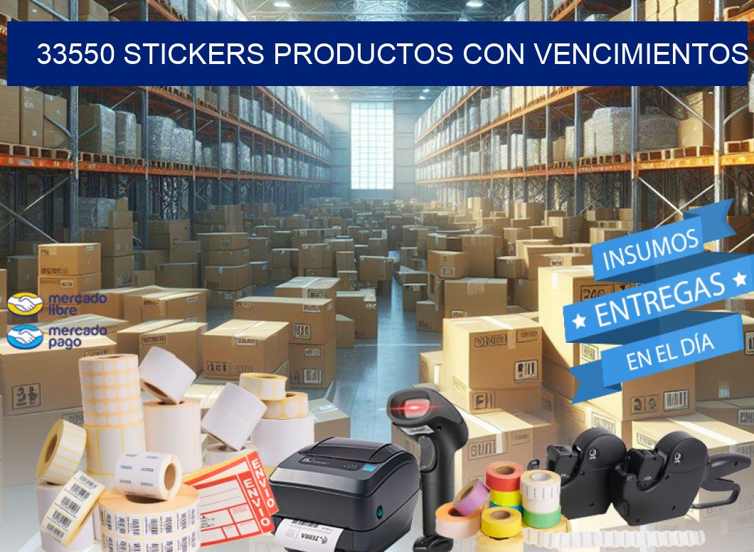 33550 STICKERS PRODUCTOS CON VENCIMIENTOS
