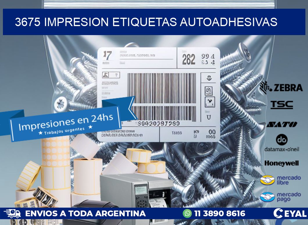 3675 impresion etiquetas autoadhesivas