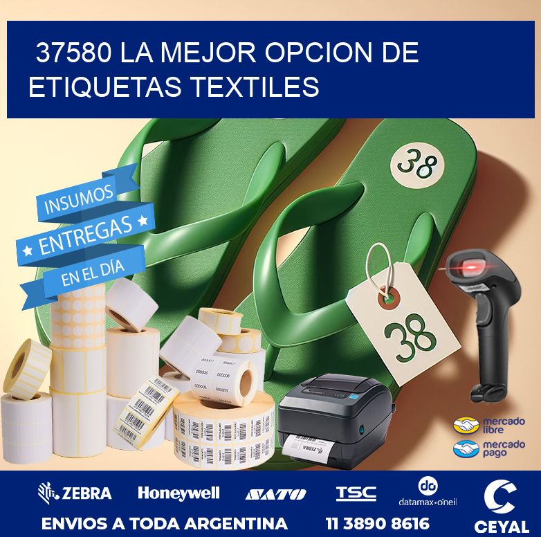 37580 LA MEJOR OPCION DE ETIQUETAS TEXTILES