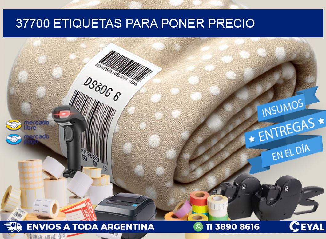 37700 ETIQUETAS PARA PONER PRECIO
