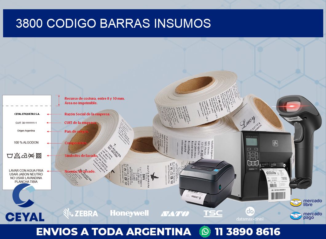 3800 CODIGO BARRAS INSUMOS