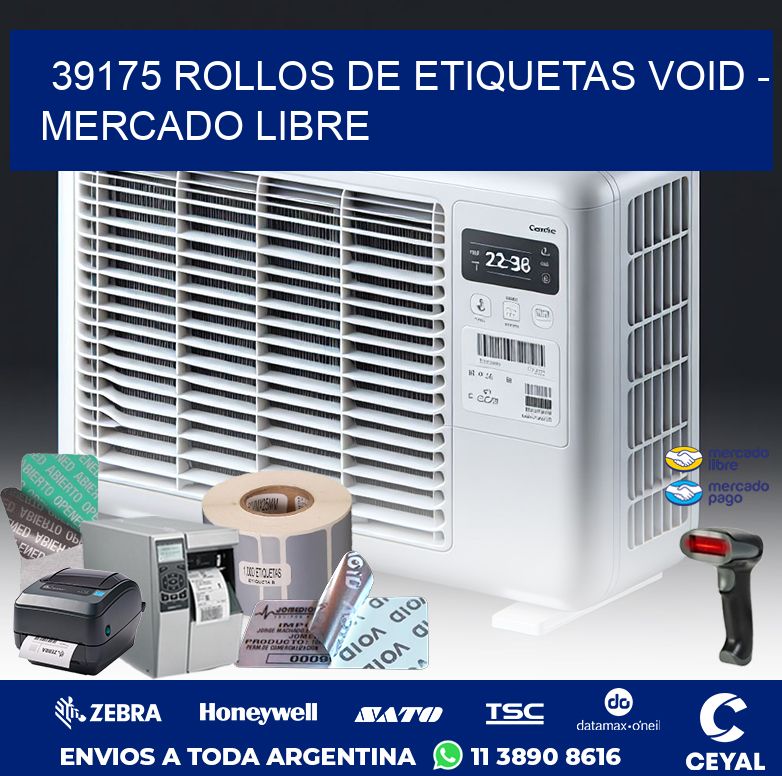 39175 ROLLOS DE ETIQUETAS VOID – MERCADO LIBRE