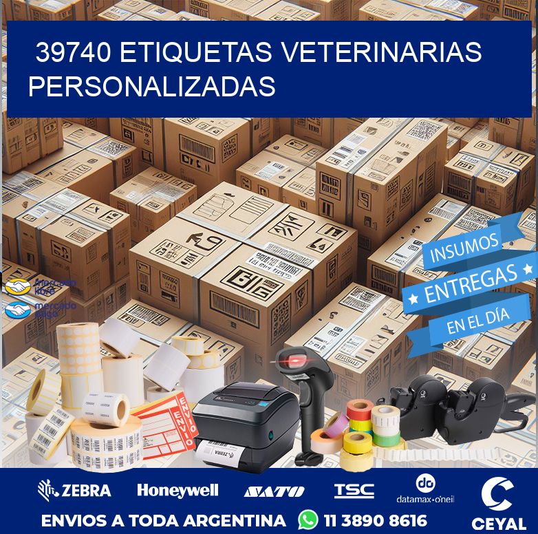 39740 ETIQUETAS VETERINARIAS PERSONALIZADAS