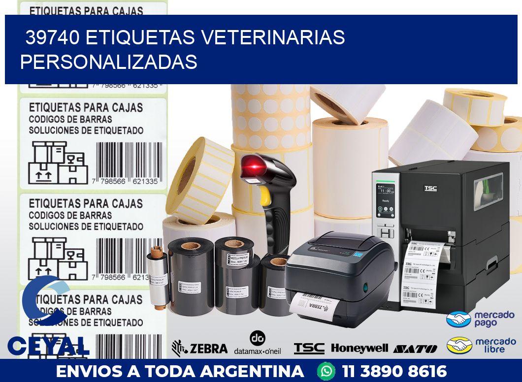 39740 ETIQUETAS VETERINARIAS PERSONALIZADAS