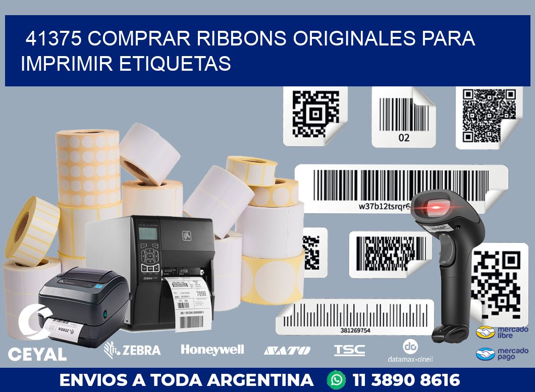 41375 COMPRAR RIBBONS ORIGINALES PARA IMPRIMIR ETIQUETAS