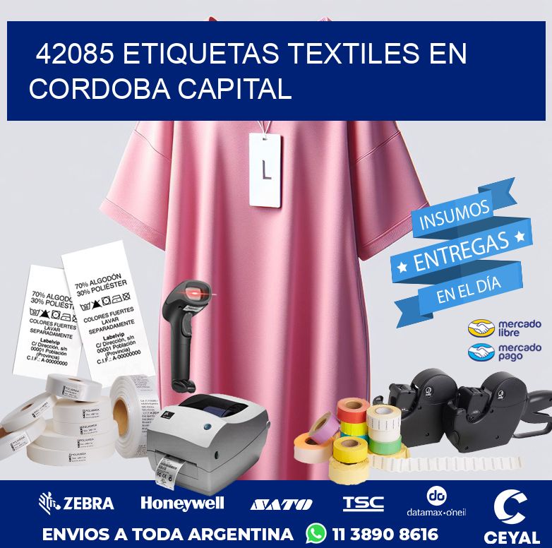 42085 ETIQUETAS TEXTILES EN CORDOBA CAPITAL