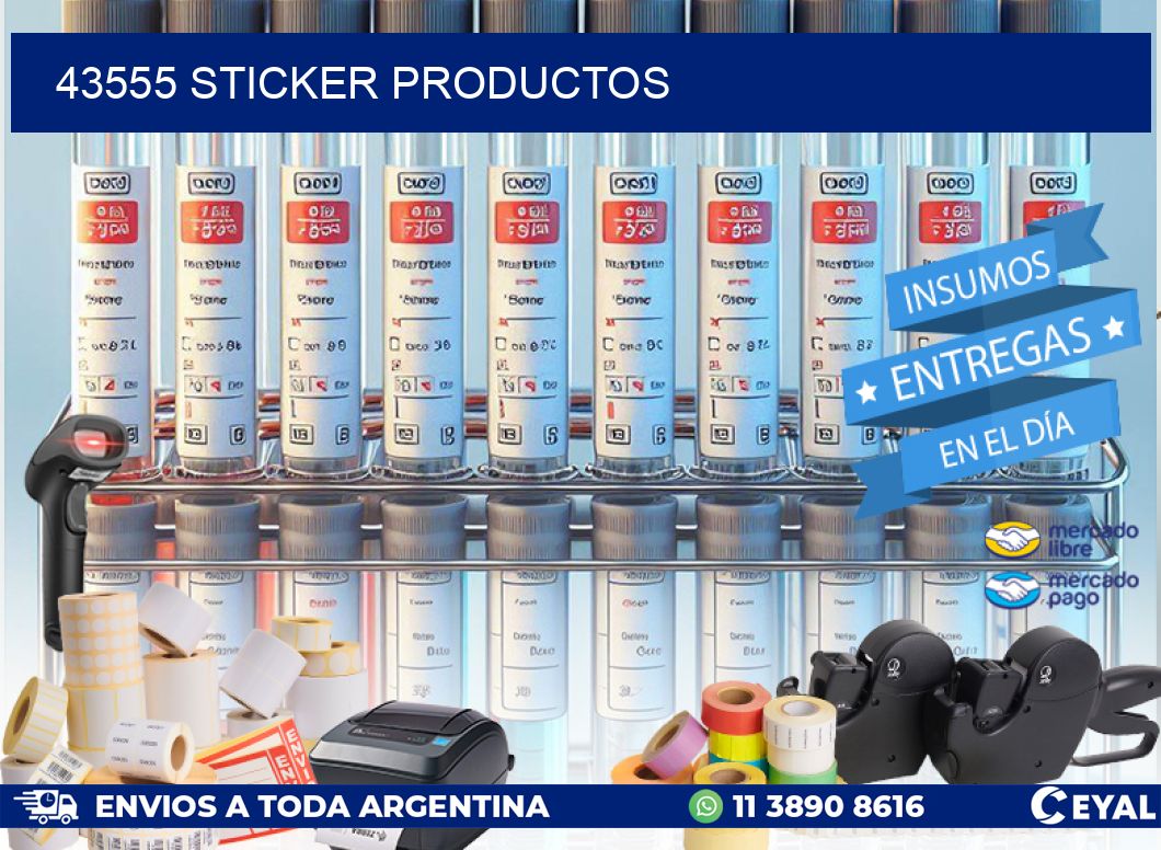 43555 STICKER PRODUCTOS