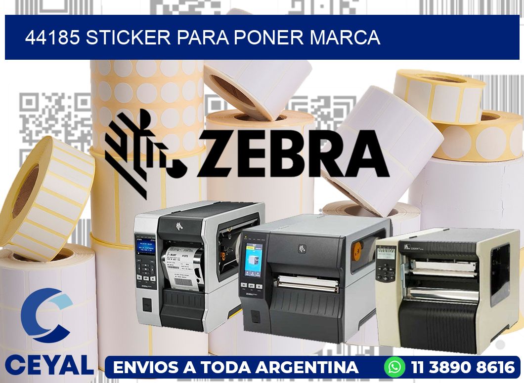 44185 STICKER PARA PONER MARCA
