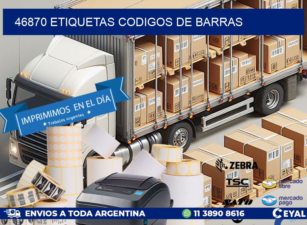 46870 etiquetas codigos de barras