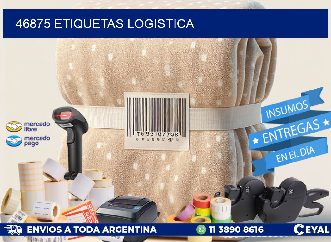 46875 etiquetas logistica