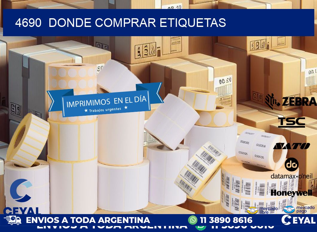 4690 donde comprar etiquetas
