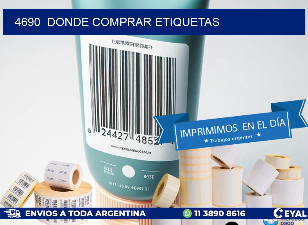 4690 donde comprar etiquetas