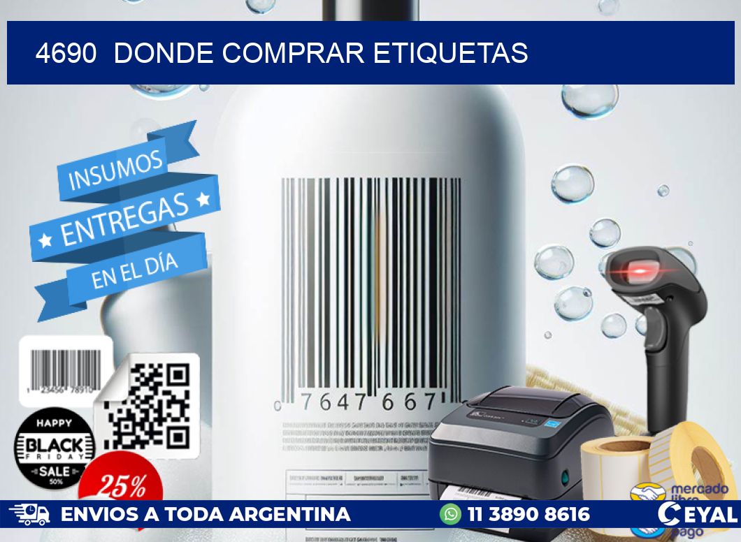4690 donde comprar etiquetas