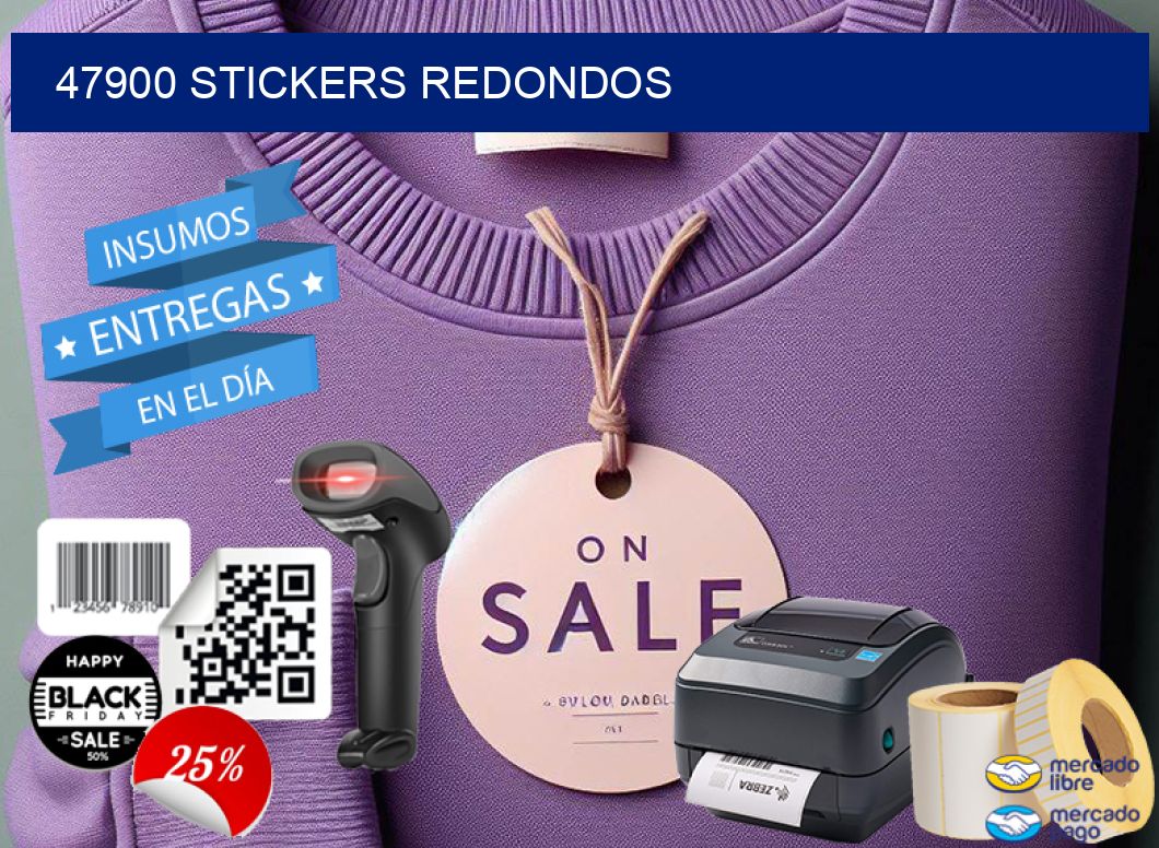 47900 STICKERS REDONDOS