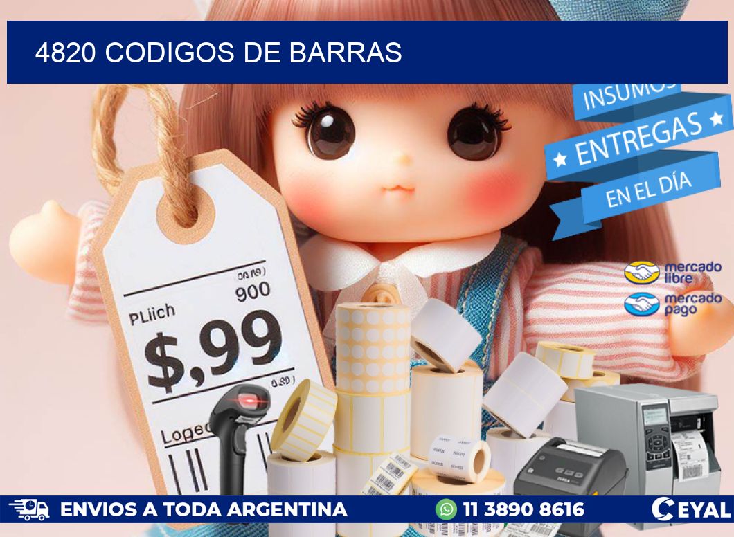 4820 codigos de barras