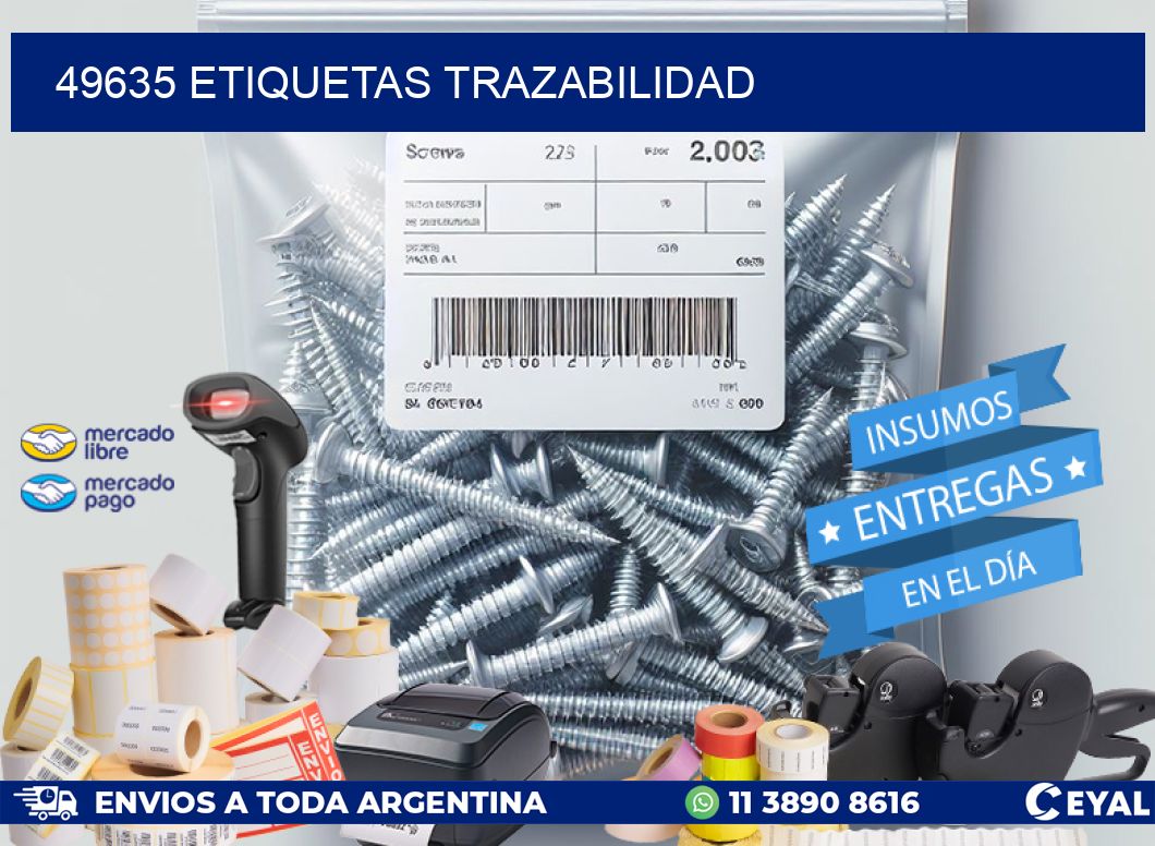 49635 Etiquetas trazabilidad
