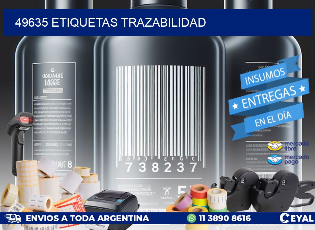 49635 Etiquetas trazabilidad