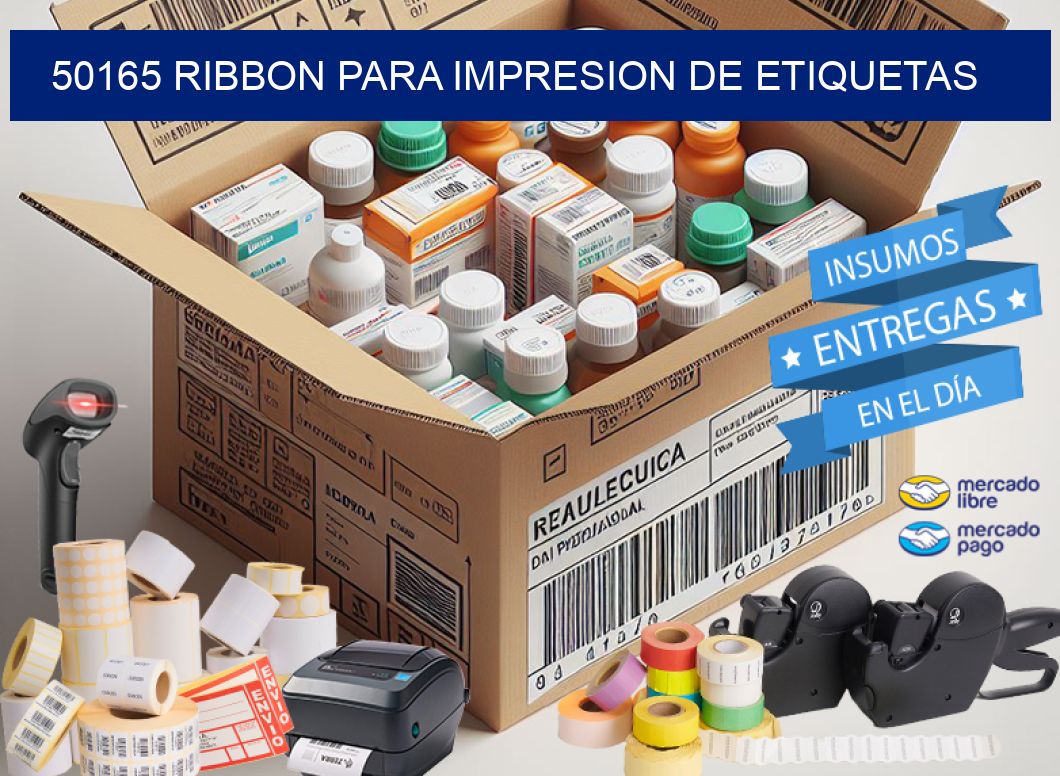 50165 RIBBON PARA IMPRESION DE ETIQUETAS