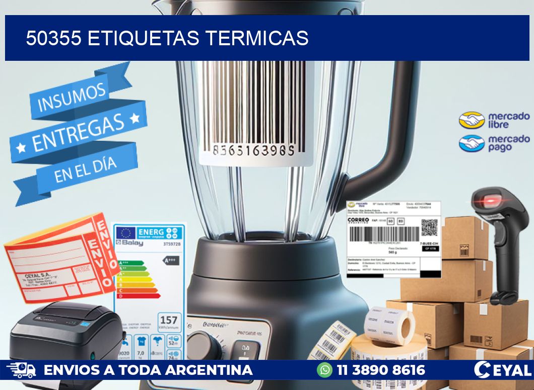 50355 ETIQUETAS TERMICAS