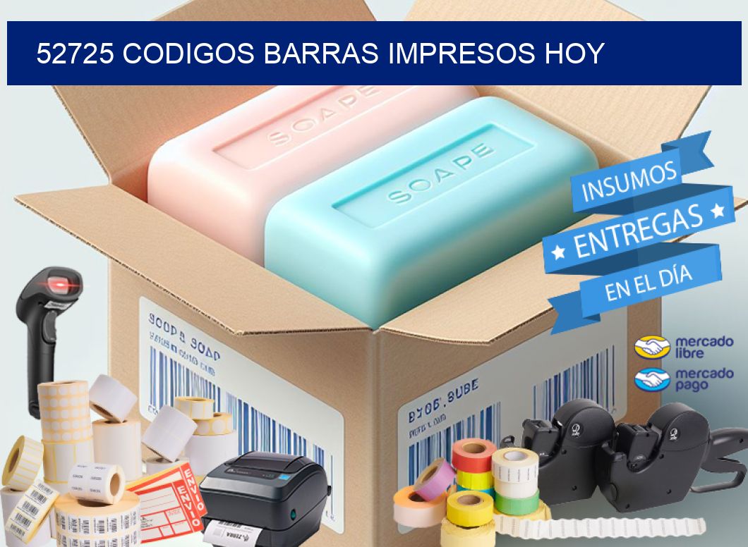 52725 CODIGOS BARRAS IMPRESOS HOY
