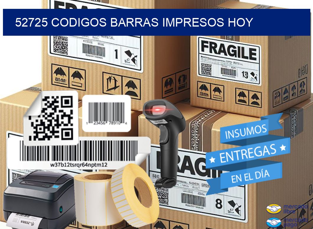 52725 CODIGOS BARRAS IMPRESOS HOY