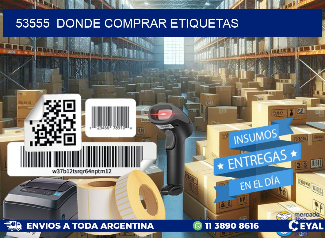 53555 donde comprar etiquetas