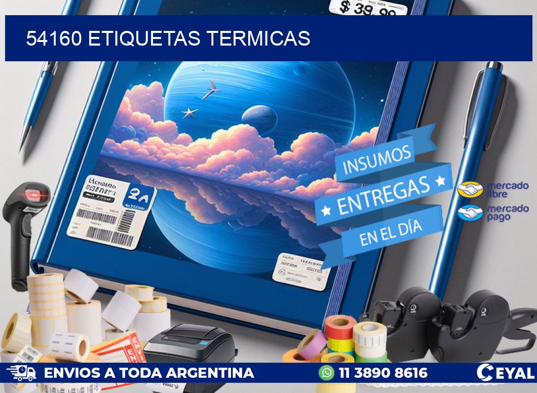 54160 ETIQUETAS TERMICAS