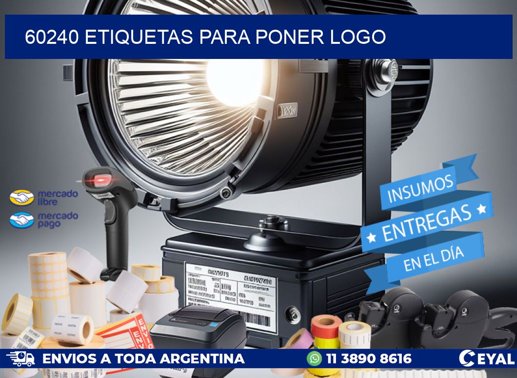 60240 ETIQUETAS PARA PONER LOGO