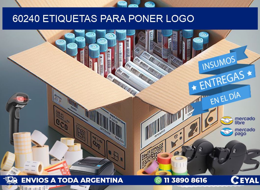 60240 ETIQUETAS PARA PONER LOGO