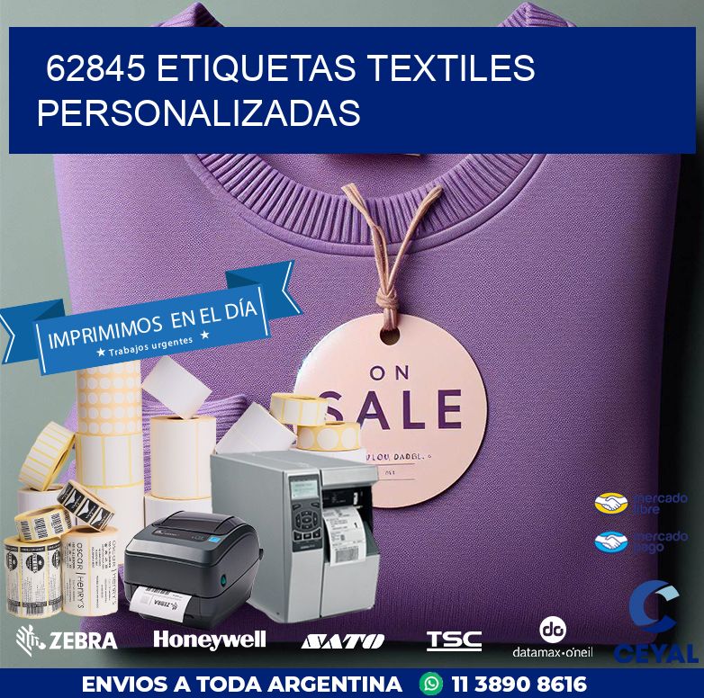 62845 ETIQUETAS TEXTILES PERSONALIZADAS