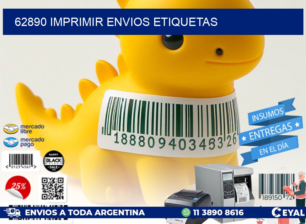 62890 imprimir envios etiquetas