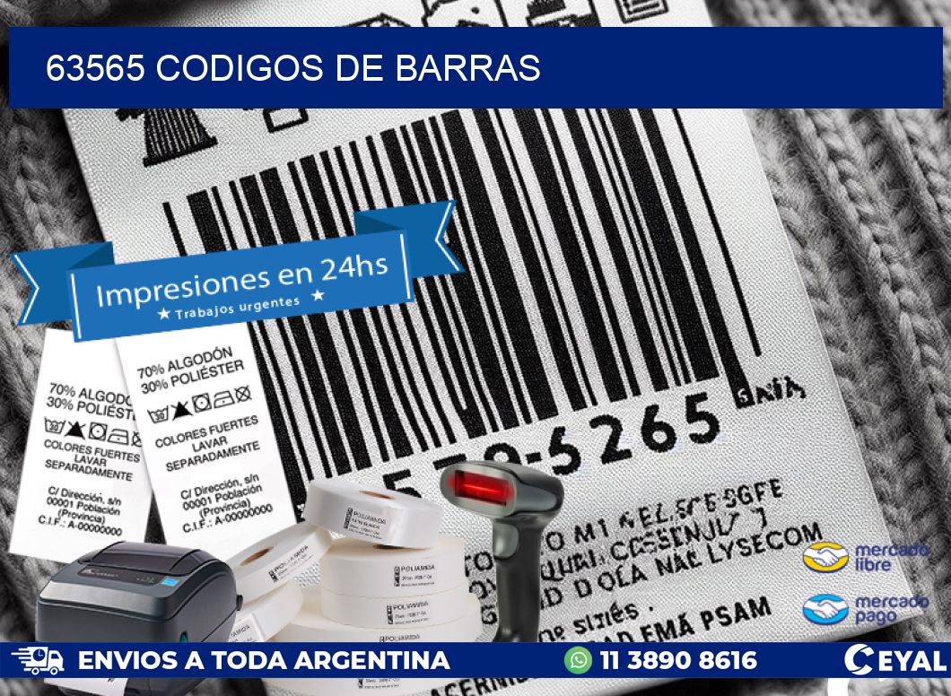 63565 codigos de barras