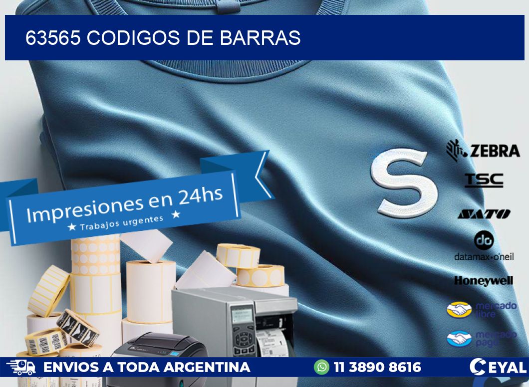 63565 codigos de barras