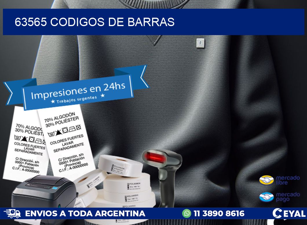63565 codigos de barras