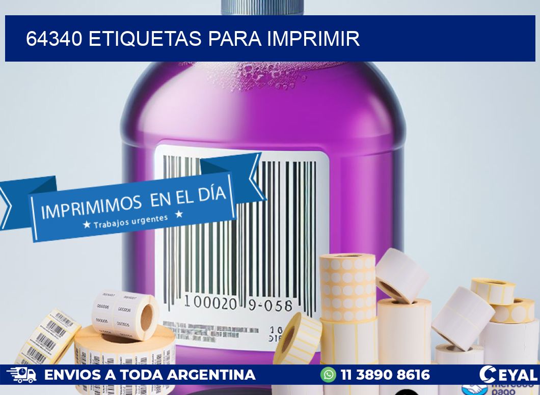 64340 etiquetas para imprimir