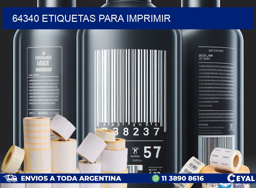 64340 etiquetas para imprimir