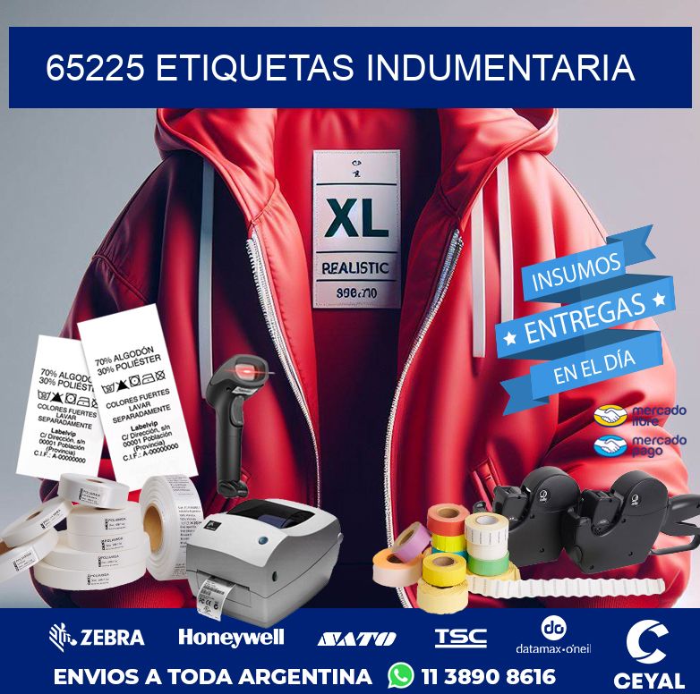 65225 ETIQUETAS INDUMENTARIA