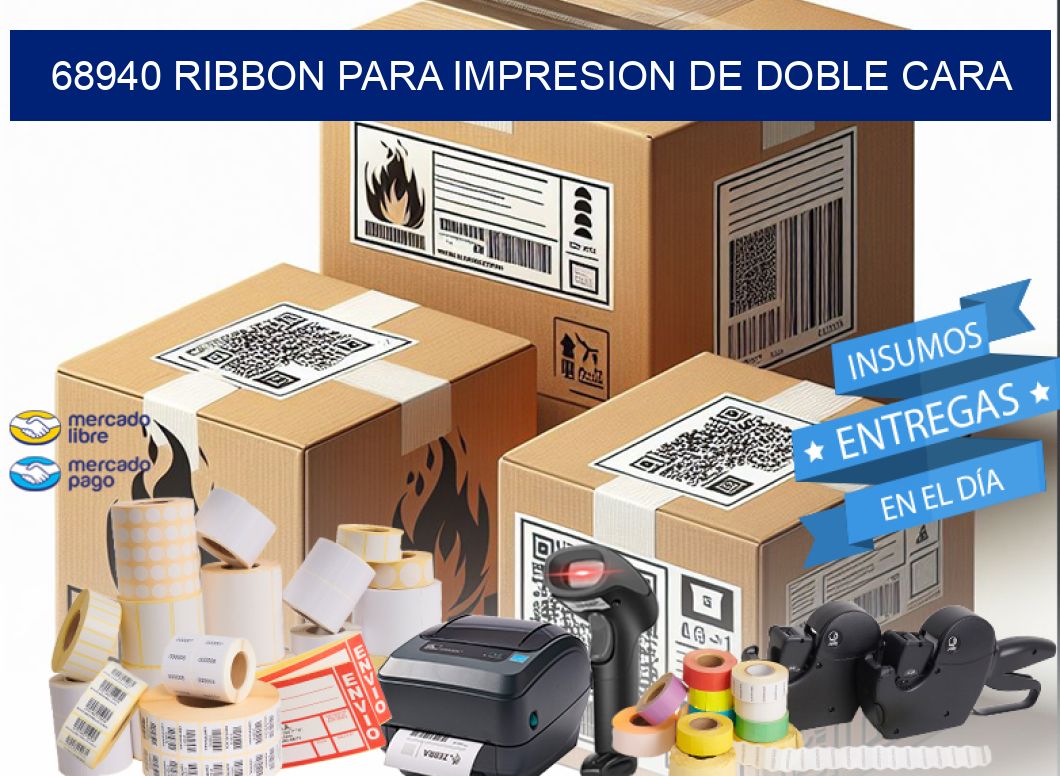 68940 RIBBON PARA IMPRESION DE DOBLE CARA