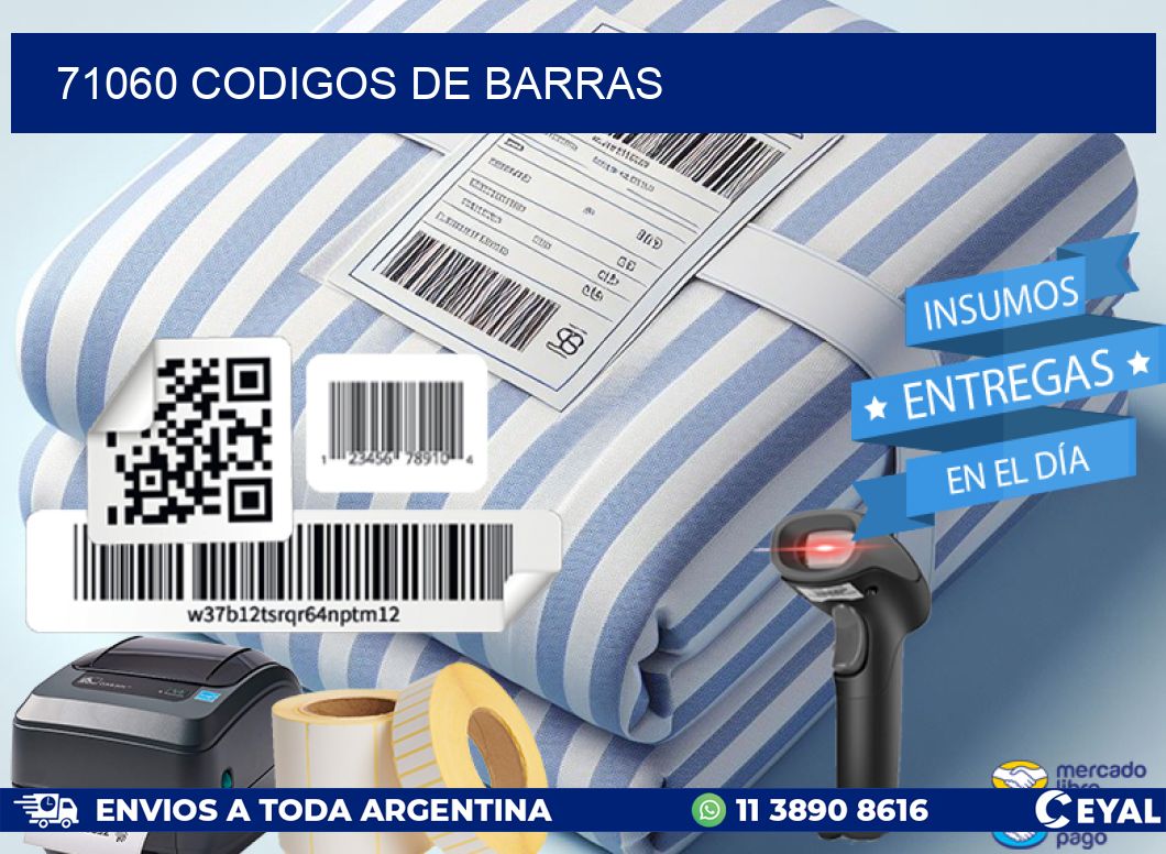 71060 codigos de barras