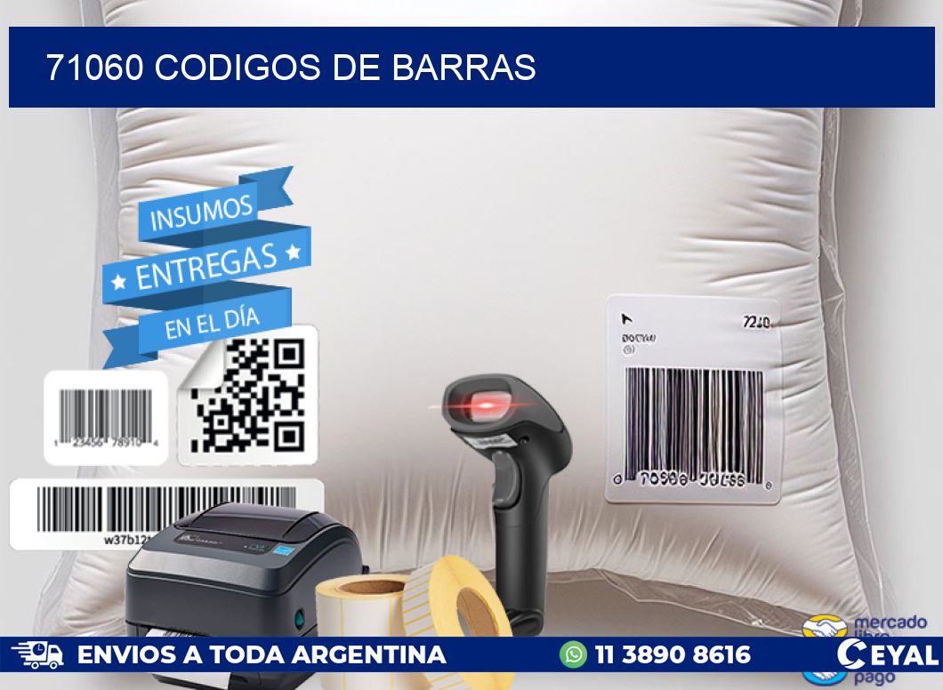 71060 codigos de barras