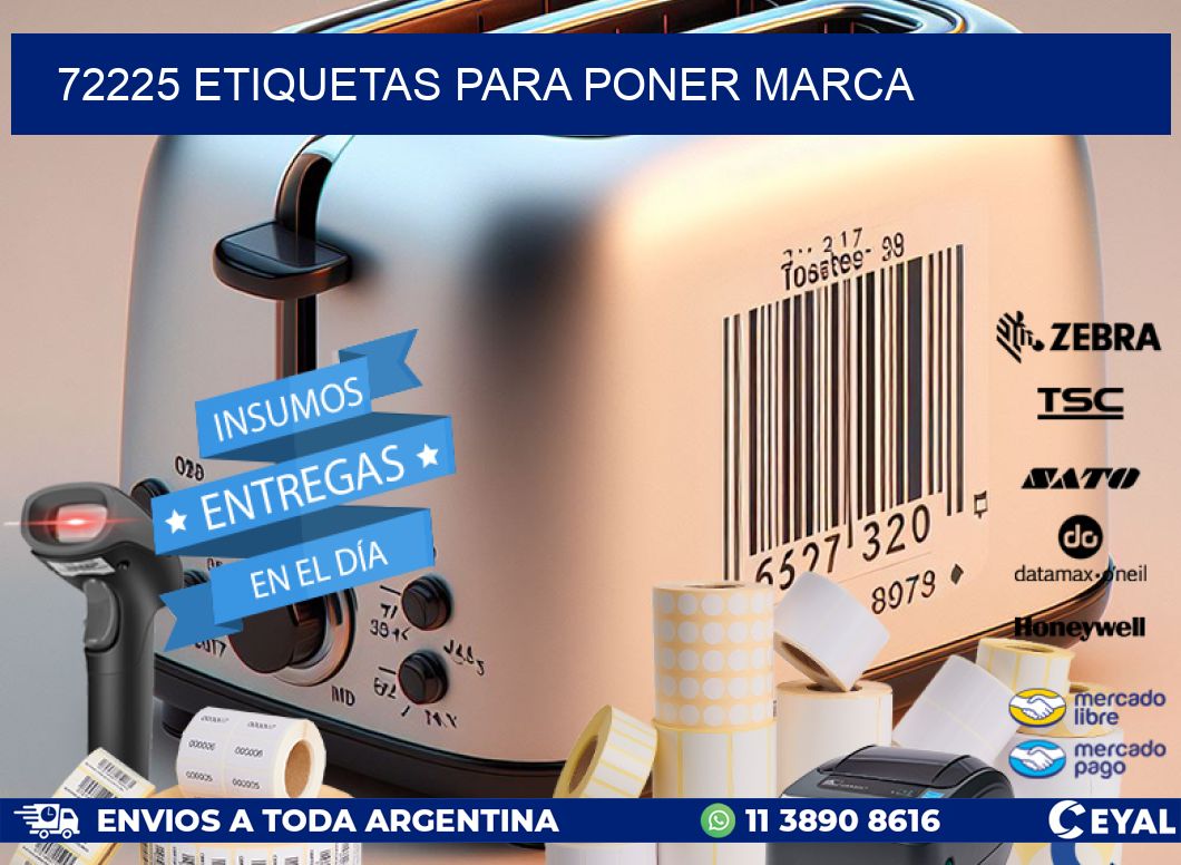 72225 etiquetas para poner marca