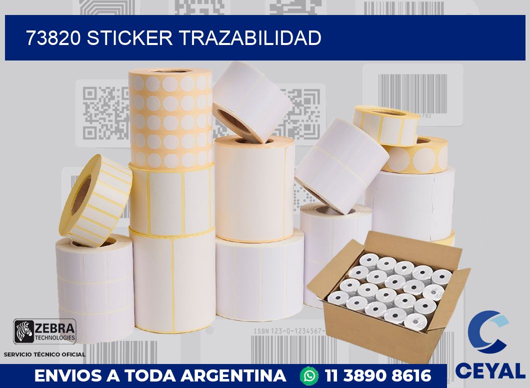 73820 STICKER TRAZABILIDAD