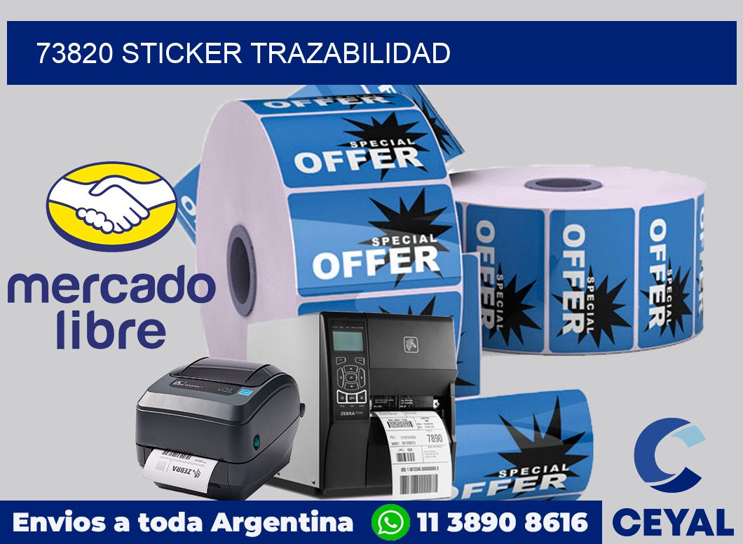 73820 STICKER TRAZABILIDAD