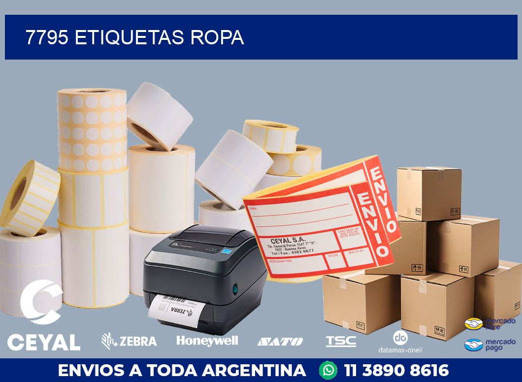 7795 ETIQUETAS ROPA
