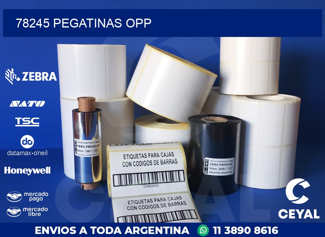 78245 PEGATINAS OPP