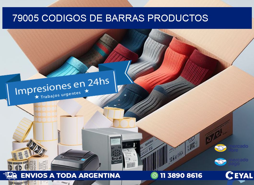 79005 codigos de barras productos