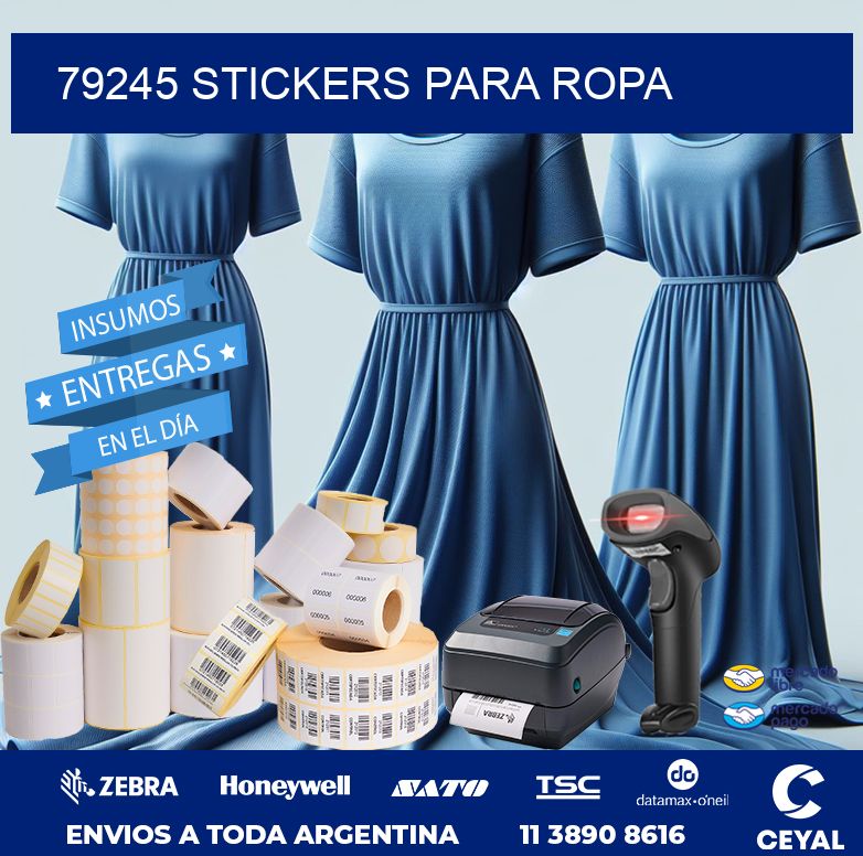 79245 STICKERS PARA ROPA