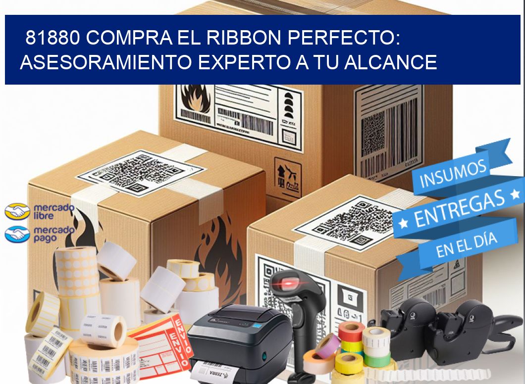 81880 COMPRA EL RIBBON PERFECTO: ASESORAMIENTO EXPERTO A TU ALCANCE